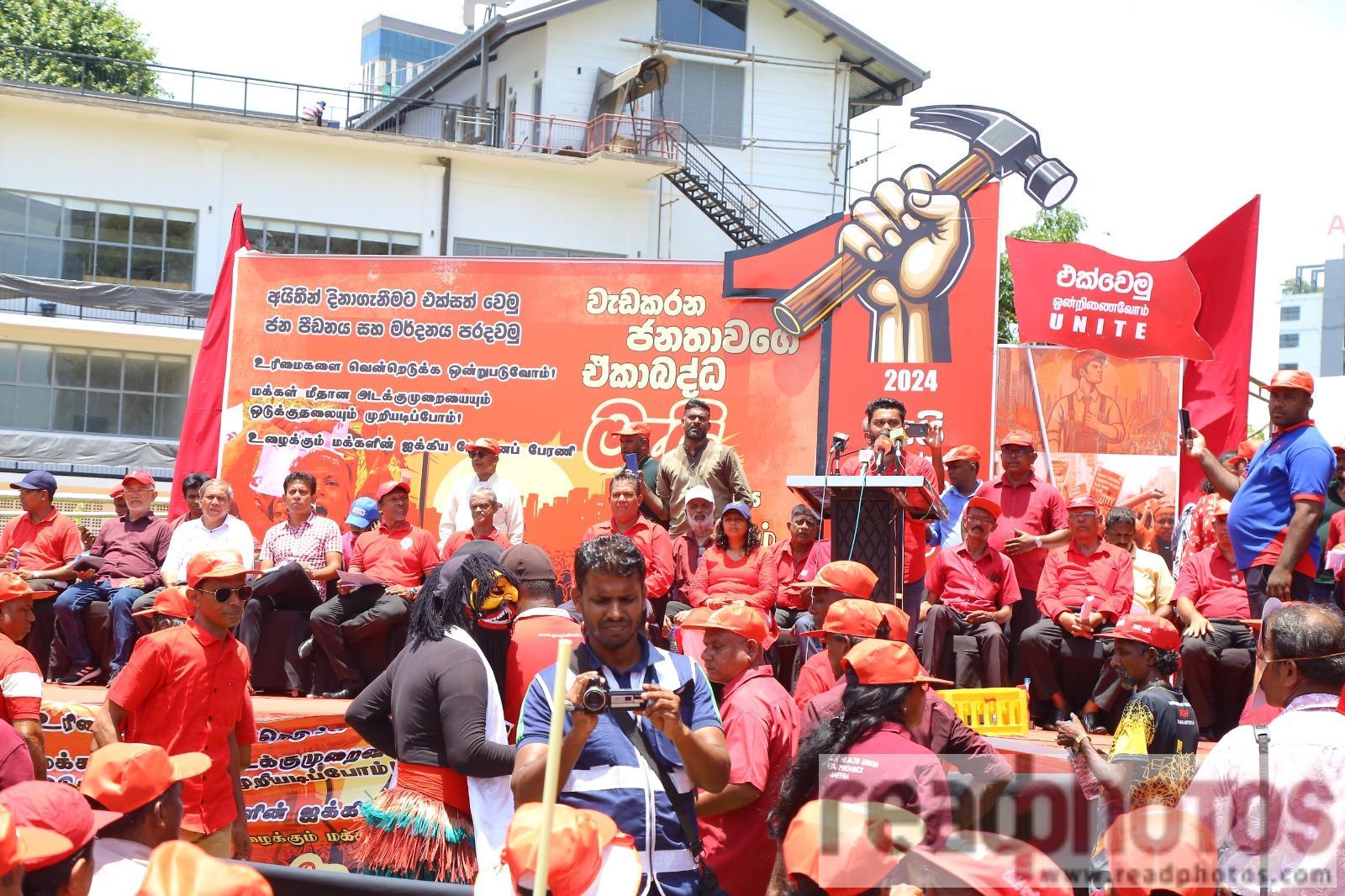 SRI LANKA ASSOCIATION OF PROFESSIONAL SOCIAL WORKERS MAY DAY RALLY